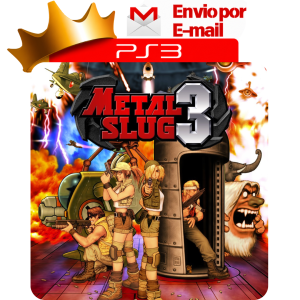 Capa de Metal Slug 3 para PS3 — O Rei dos Games