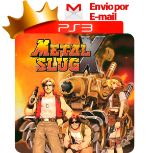 Capa de Metal Slug X para PS3 — O Rei dos Games