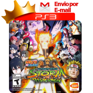 Capa de Naruto Shippuden: Ultimate Ninja Storm Revolution para PS3 — O Rei dos Games