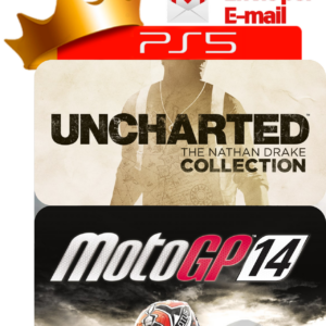 Capa Uncharted: The Nathan Drake Collection + MotoGP 14 para PS5 - O Rei dos Games