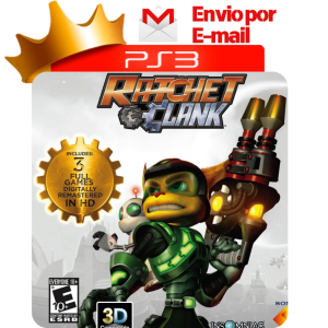 Capa de Ratchet & Clank Collection para PS3 — O Rei dos Games
