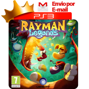Capa de Rayman Legends para PS3 — O Rei dos Games