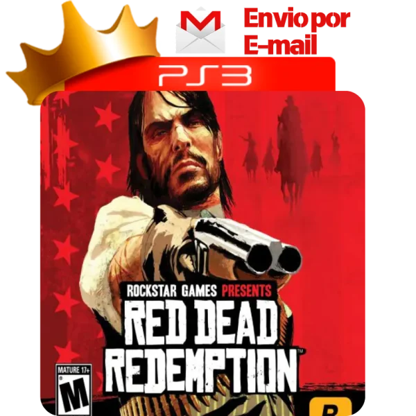 Capa de Red Dead Redemption para PS3 — O Rei dos Games