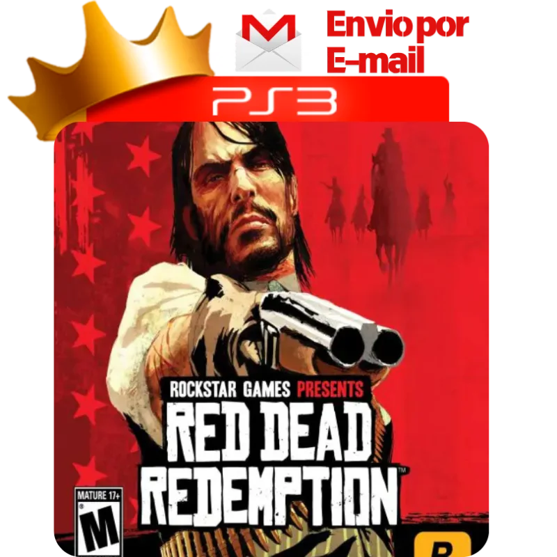 Capa de Red Dead Redemption para PS3 — O Rei dos Games