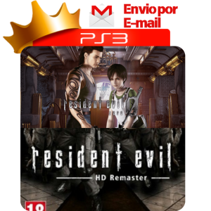 Capa de Resident Evil 0 e Resident Evil HD Remaster para PS3 — O Rei dos Games