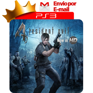 Capa de Resident Evil 4 HD para PS3 — O Rei dos Games