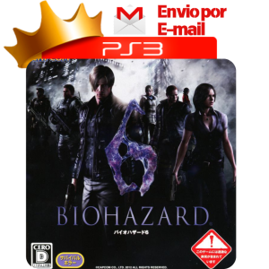 Capa de Resident Evil 6 para PS3 — O Rei dos Games