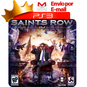 Capa de Saints Row IV para PS3 — O Rei dos Games