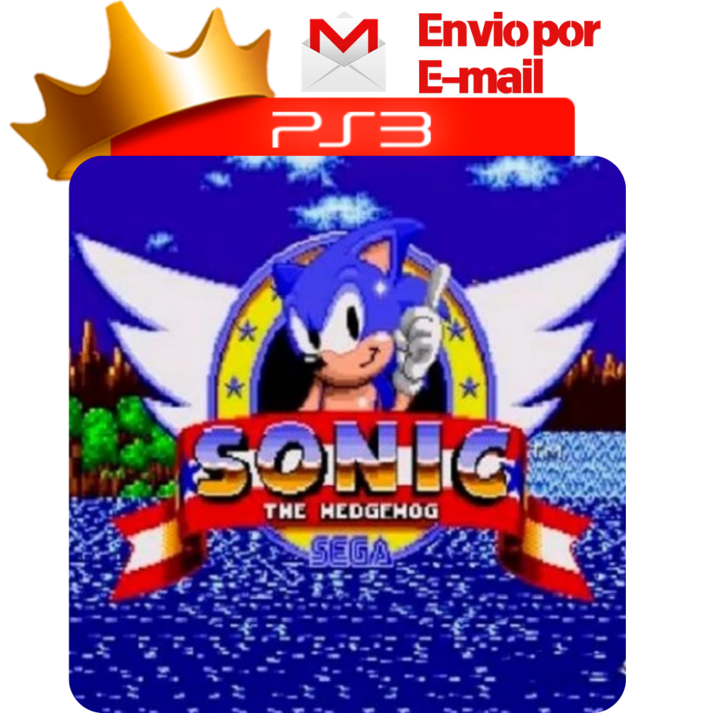 Capa de Sonic the Hedgehog para PS3 — O Rei dos Games