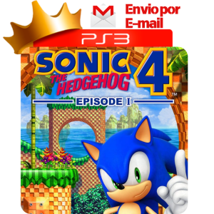 Capa de Sonic the Hedgehog 4: Episode I para PS3 — O Rei dos Games