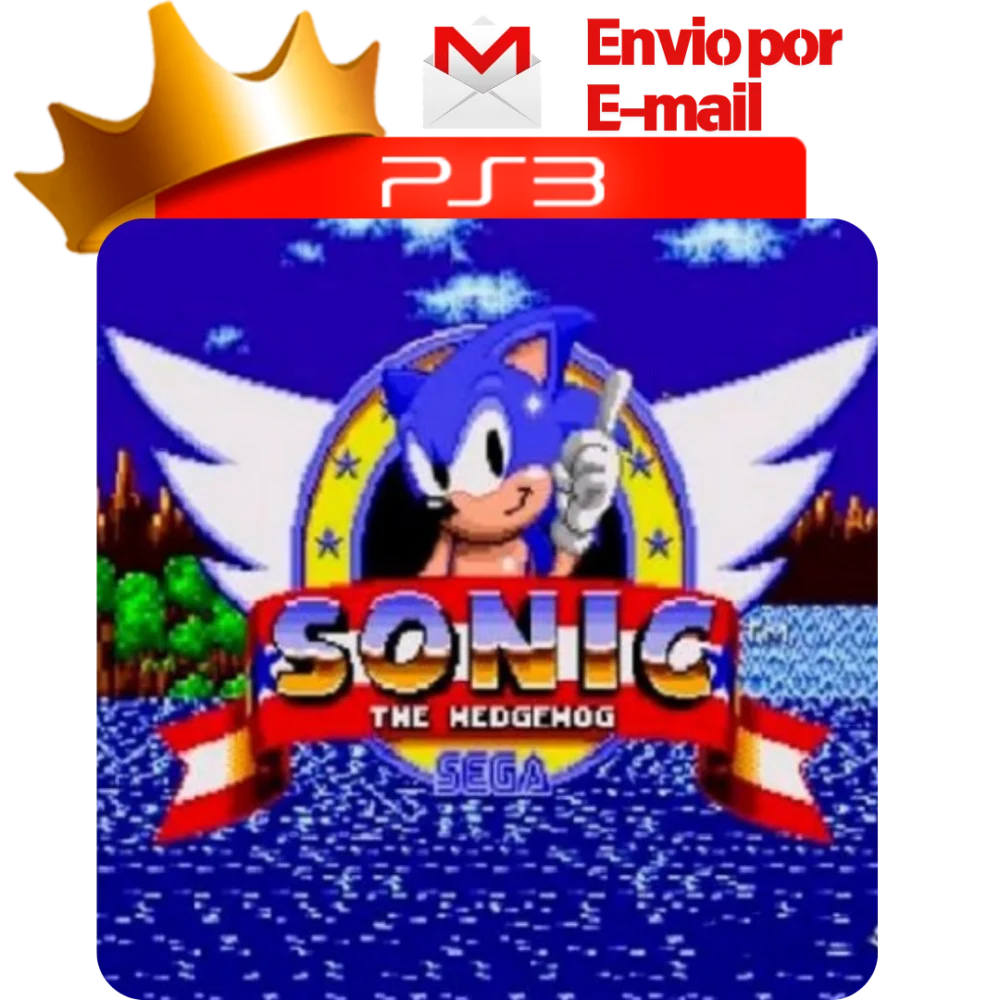 Capa de Sonic the Hedgehog para PS3 — O Rei dos Games