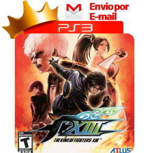 Capa de The King of Fighters XIII para PS3 — O Rei dos Games