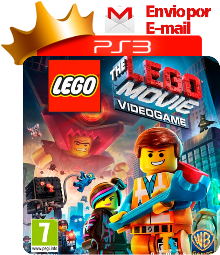 Capa de The LEGO Movie Videogame para PS3 — O Rei dos Games