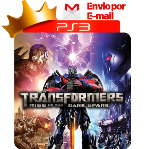 Capa de Transformers Rise of the Dark Spark para PS3 — O Rei dos Games