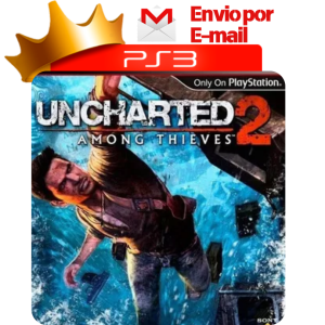 Capa de Uncharted 2: Among Thieves para PS3 — O Rei dos Games