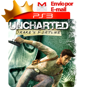 Capa de Uncharted: Drake’s Fortune para PS3 — O Rei dos Games