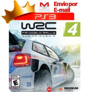 Capa de WRC 4 FIA World Rally Championship para PS3 — O Rei dos Games