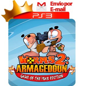 Capa de Worms 2: Armageddon para PS3 — O Rei dos Games