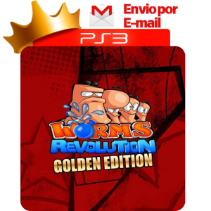 Capa de Worms Revolution para PS3 — O Rei dos Games