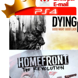 Capa Dying Light + Homefront: The Revolution para PS4 - O Rei dos Games