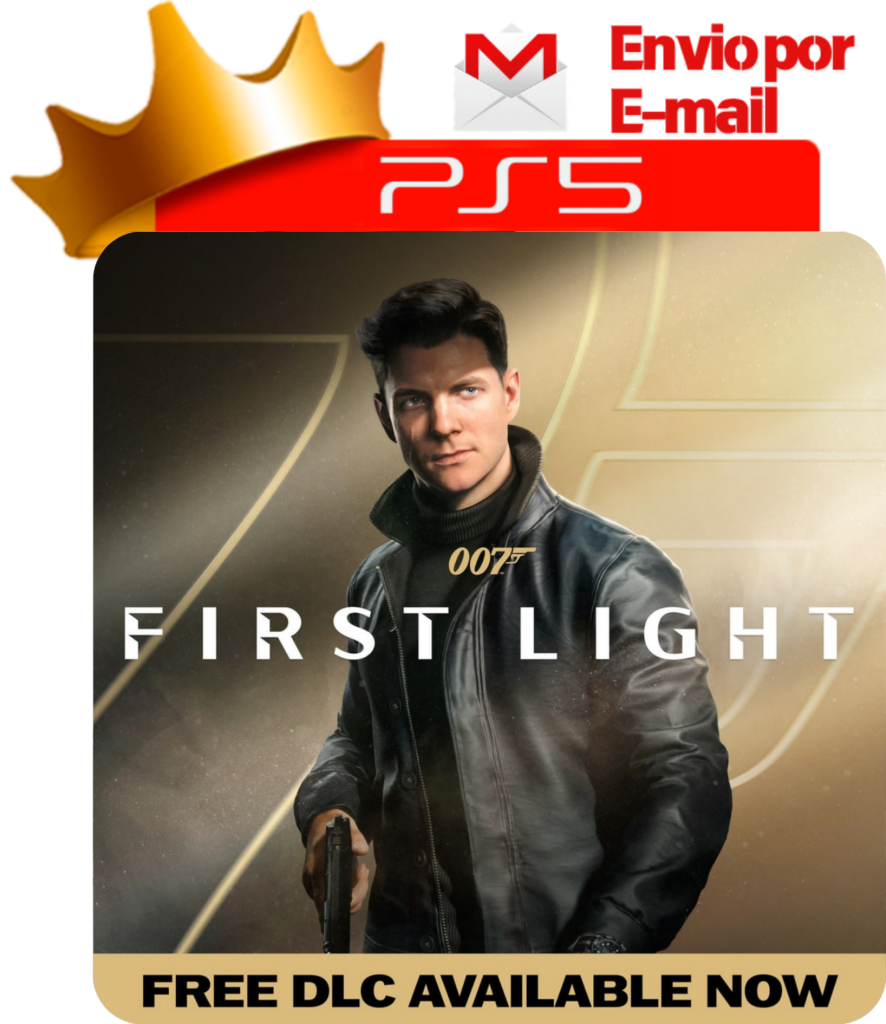 Capa 007 First Light para PS5 - O Rei dos Games