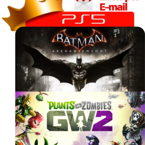 Capa Batman: Arkham Knight + Plants vs. Zombies: Garden Warfare 2 para PS5 - O Rei dos Games