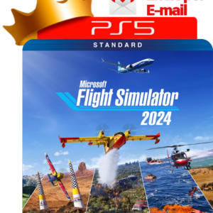 Capa Microsoft Flight Simulator 2024 Standard Edition para PS5 - O Rei dos Games