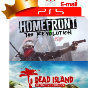 Capa Homefront: The Revolution + Dead Island Definitive Edition para PS5 - O Rei dos Games
