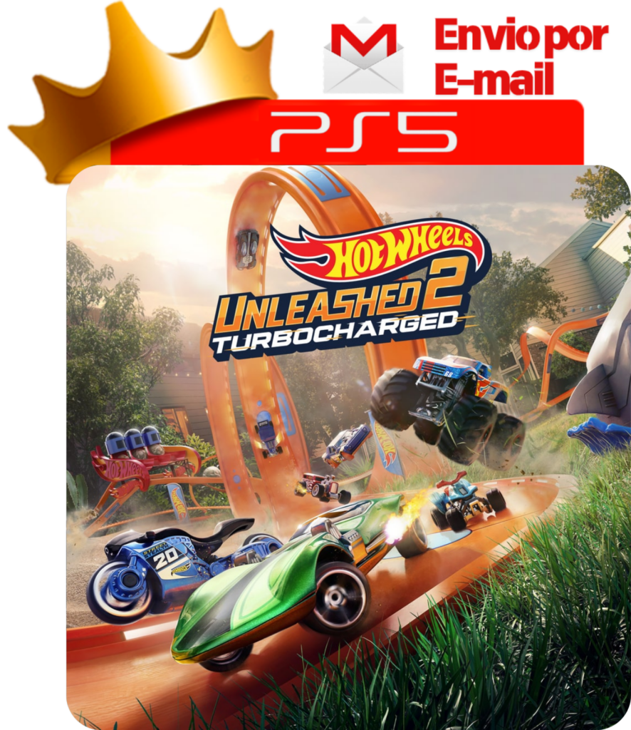 Capa Hot Wheels Unleashed 2: Turbocharged para PS5 - O Rei dos Games