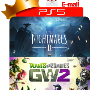 Capa Little Nightmares 2 + Plants vs. Zombies: Garden Warfare 2 para PS5 - O Rei dos Games