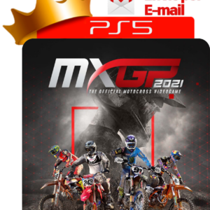 Capa MXGP 2021 para PS5 - O Rei dos Games