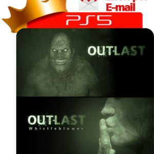 Capa Outlast + Whistleblower para PS5 - O Rei dos Games