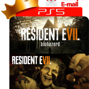 Capa Resident Evil 7 Biohazard + Gravação Proibida Vol. 1 para PS5 - O Rei dos Games