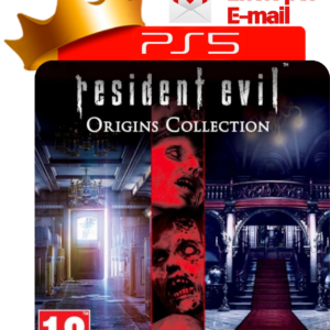 Capa Resident Evil Origins Collection para PS5 - O Rei dos Games