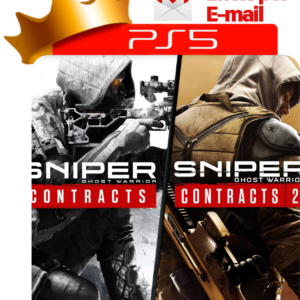 Capa Sniper Ghost Warrior Contracts + Sniper Ghost Warrior Contracts 2 para PS5 - O Rei dos Games