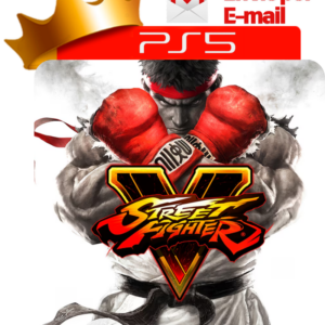 Capa Street Fighter 5 para PS5 - O Rei dos Games