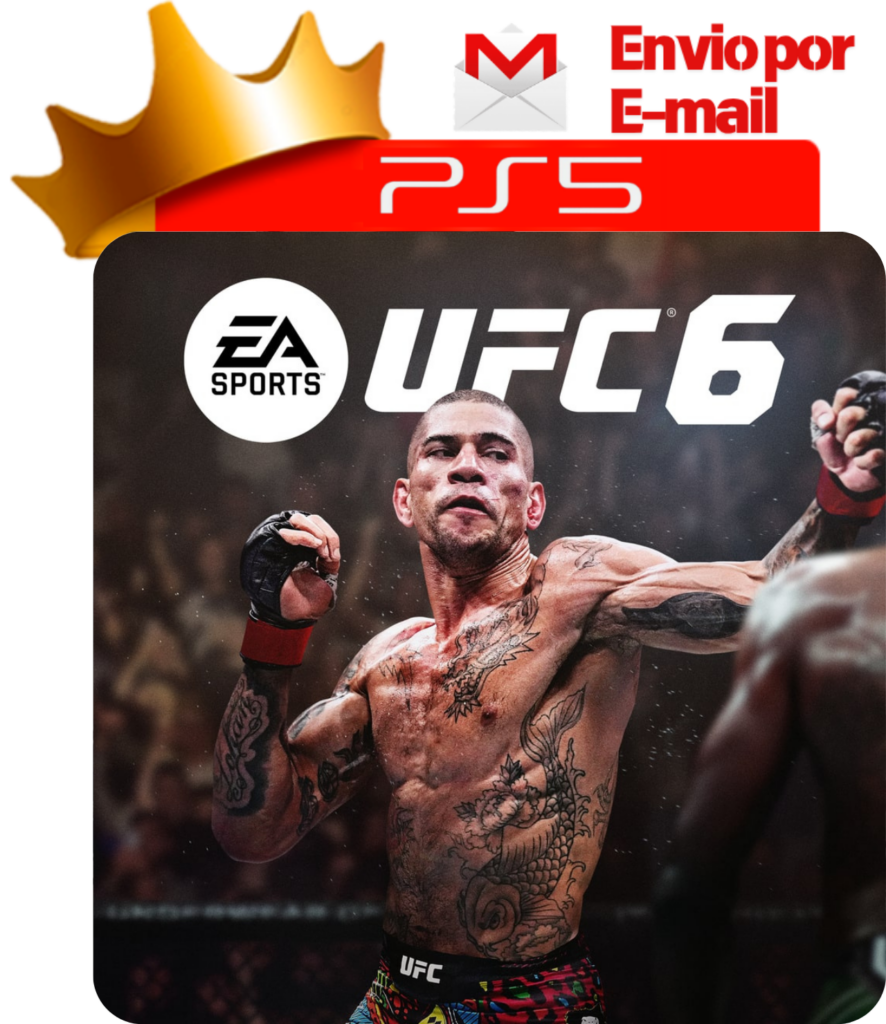 Capa EA Sports UFC 6 para PS5 - O Rei dos Games