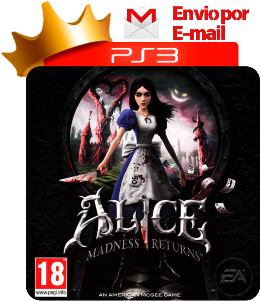 Alice: Madness Returns para PS3 - O Rei dos Games