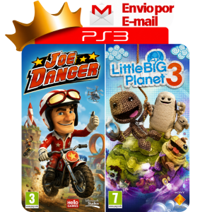 Joe Danger e LittleBigPlanet 3 para PS3 - O Rei dos Games