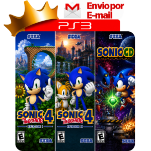 Sonic the Hedgehog 4: Episodes I e II e Sonic CD para PS3 - O Rei dos Games