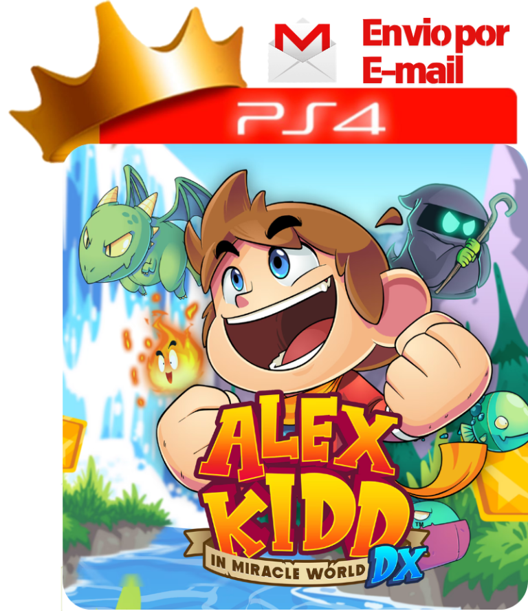 Alex Kidd in Miracle World DX para PS4 - O Rei dos Games