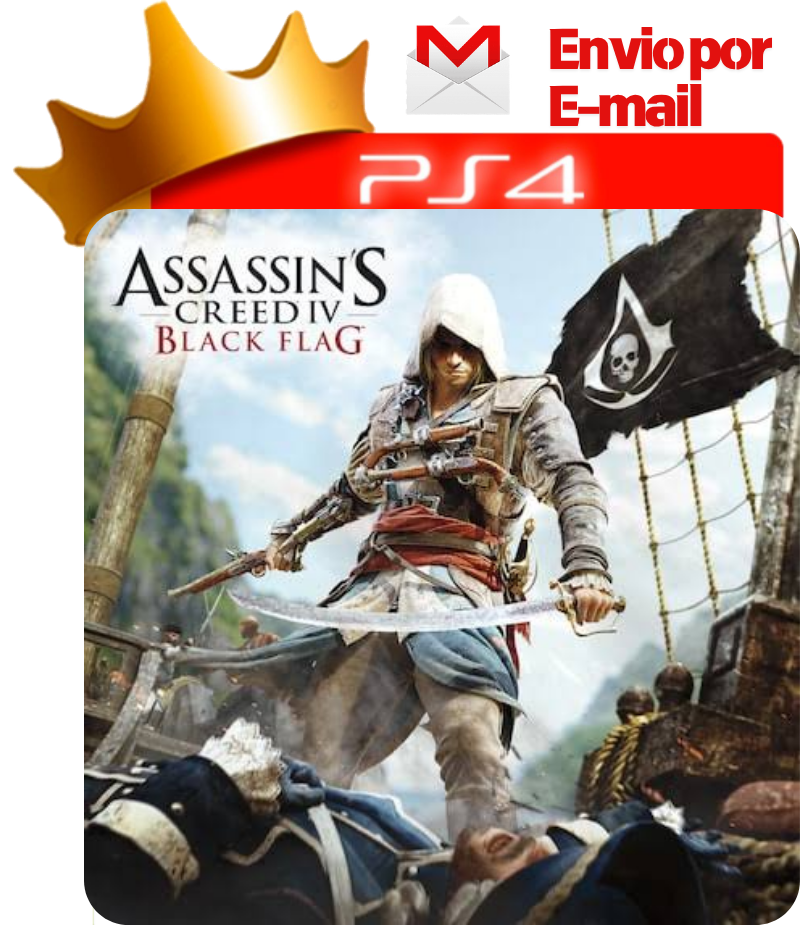Assassin’s Creed IV: Black Flag para PS4 - O Rei dos Games