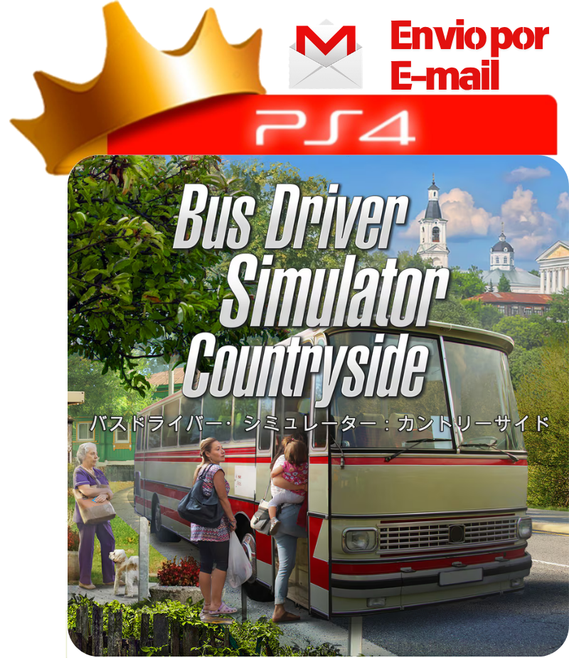 Bus Driver Simulator: Countryside para PS4 - O Rei dos Games