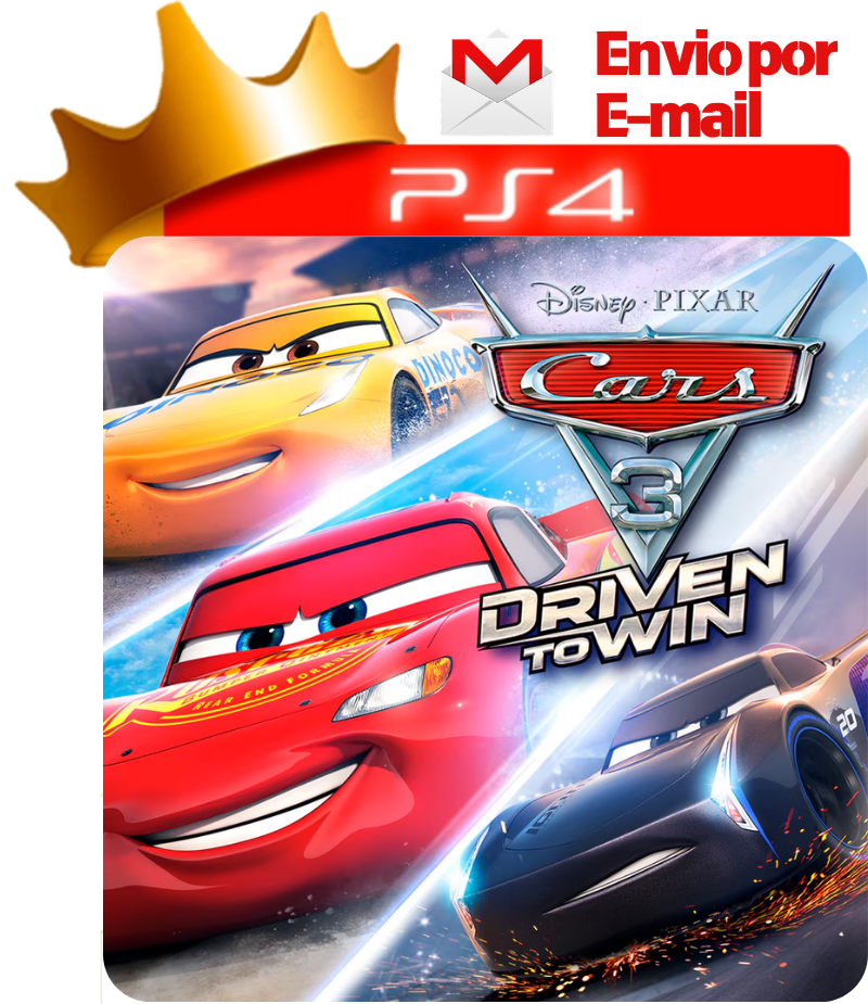 Cars 3: Driven to Win para PS4 - O Rei dos Games