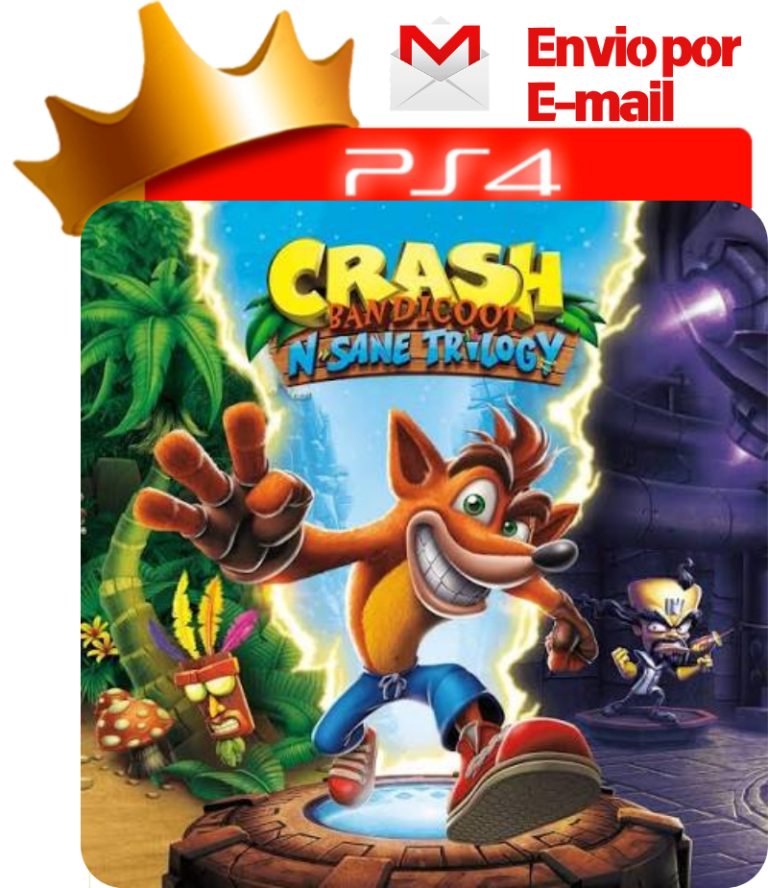 Crash Bandicoot N. Sane Trilogy para PS4 - O Rei dos Games