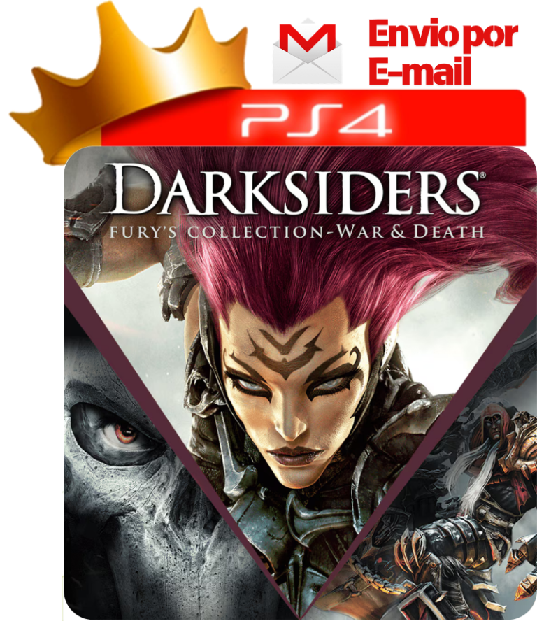 Darksiders: Fury’s Collection – War and Death para PS4 - O Rei dos Games