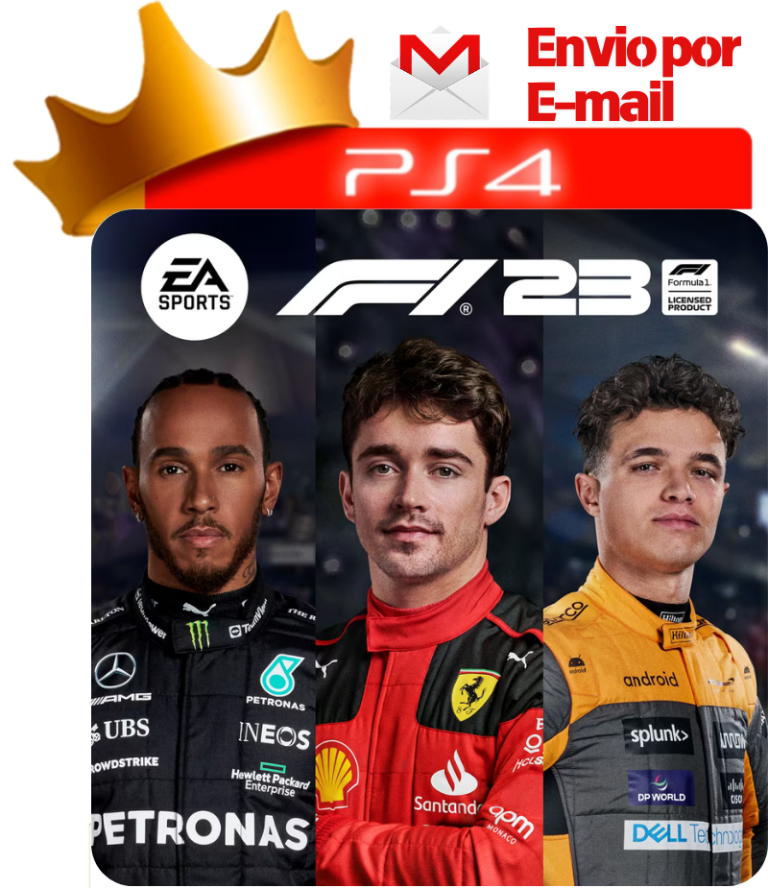 F1 23 para PS4 - O Rei dos Games