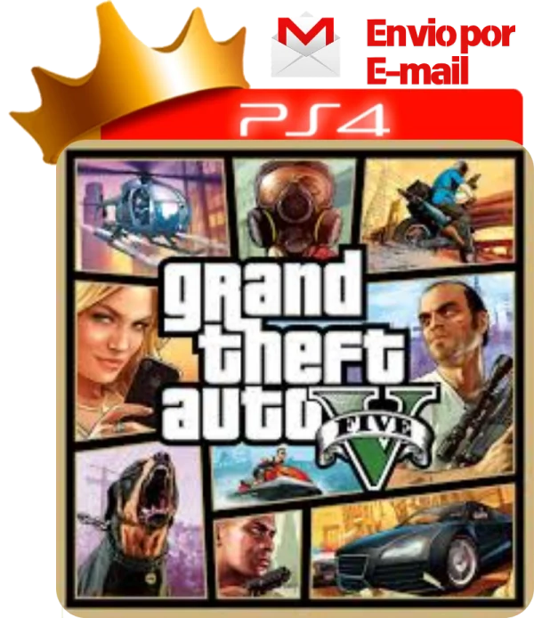 GTA 5 para PS4 - O Rei dos Games