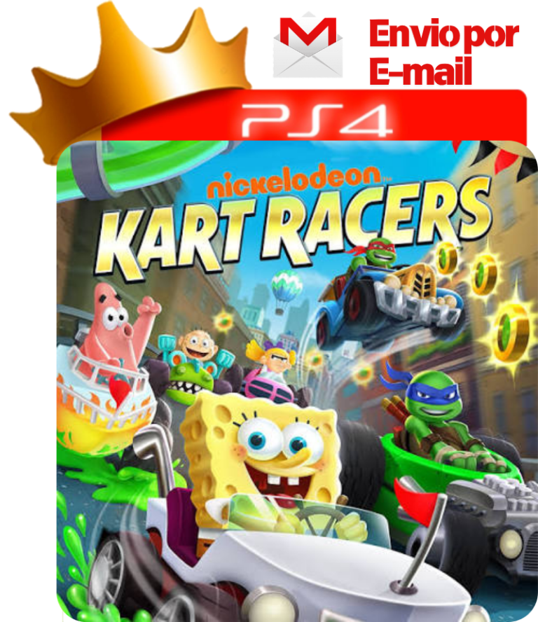 Nickelodeon Kart Racers para PS4 - O Rei dos Games