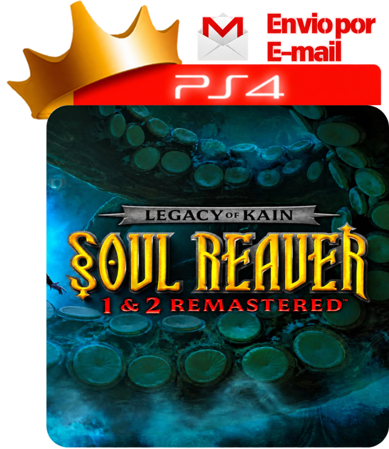 Legacy of Kain: Soul Reaver 1 & 2 Remastered para PS4 - O Rei dos Games